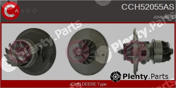 Casco CCH52055AS — Core assembly, turbocharger
