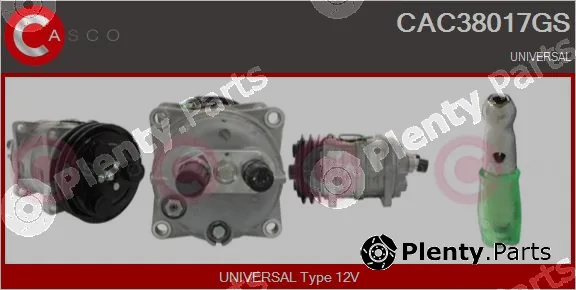 Casco CAC38017GS — Compressor, air conditioning