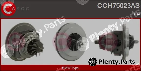 Casco CCH75023AS — Core assembly, turbocharger