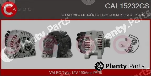 Casco CAL15232GS — Alternator