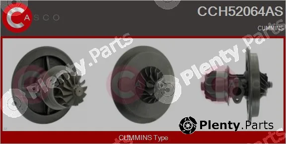 Casco CCH52064AS — Core assembly, turbocharger