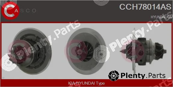Casco CCH78014AS — Core assembly, turbocharger