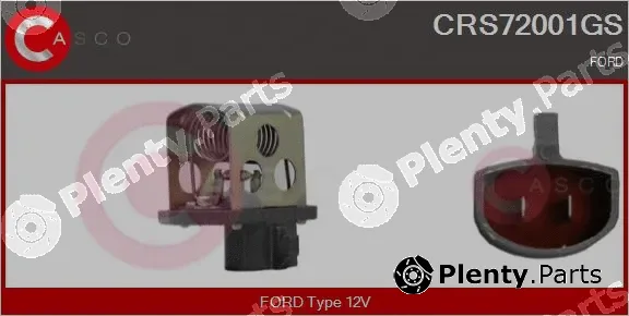 Casco CRS72001GS — Series resistor, electric motor (radiator fan)