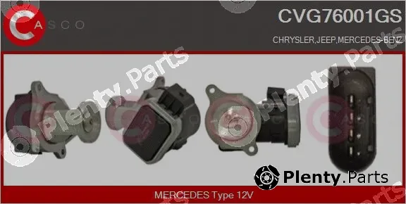 Casco CVG76001GS — EGR Valve