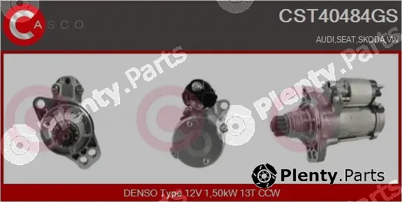 Casco CST40484GS — Starter