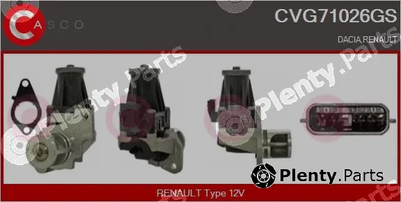 Casco CVG71026GS — EGR Valve