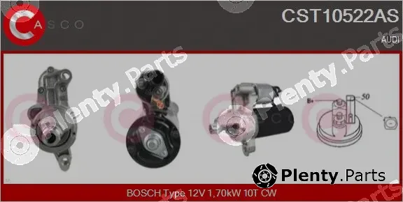 Casco CST10522AS — Starter
