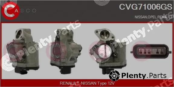 Casco CVG71006GS — EGR Valve