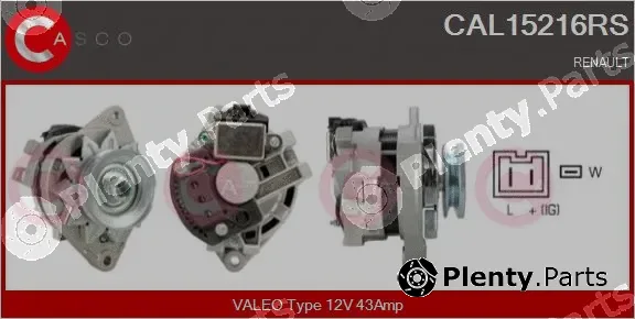 Casco CAL15216RS — Alternator