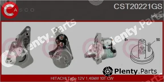 Casco CST20221GS — Starter