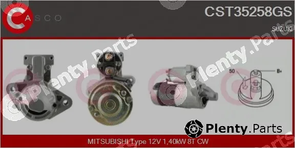 Casco CST35258GS — Starter