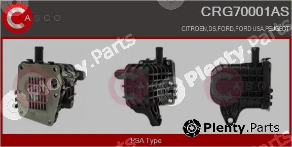 Casco CRG70001AS — Cooler, exhaust gas recirculation