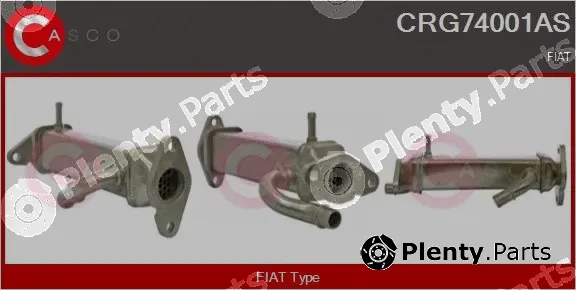 Casco CRG74001AS — Cooler, exhaust gas recirculation