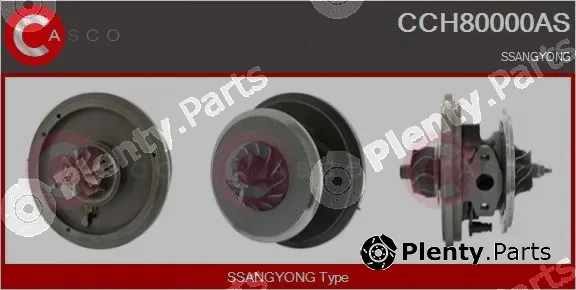 Casco CCH80000AS — Core assembly, turbocharger