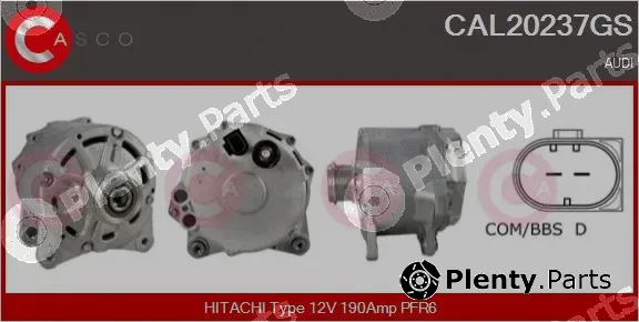 Casco CAL20237GS — Alternator
