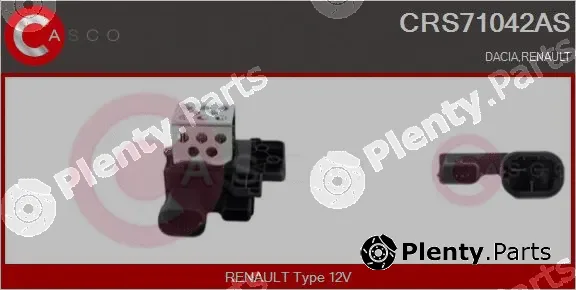 Casco CRS71042AS — Resistor, interior blower