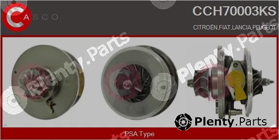 Casco CCH70003KS — Core assembly, turbocharger