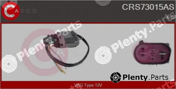 Casco CRS73015AS — Series resistor, electric motor (radiator fan)