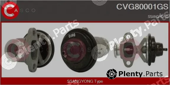 Casco CVG80001GS — EGR Valve