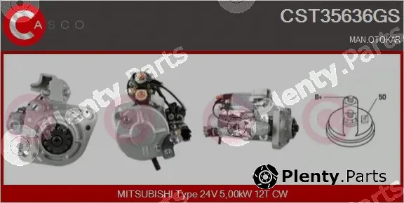 Casco CST35636GS — Starter