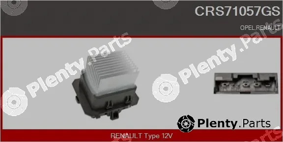Casco CRS71057GS — Resistor, interior blower