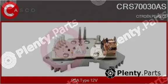 Casco CRS70030AS — Resistor, interior blower