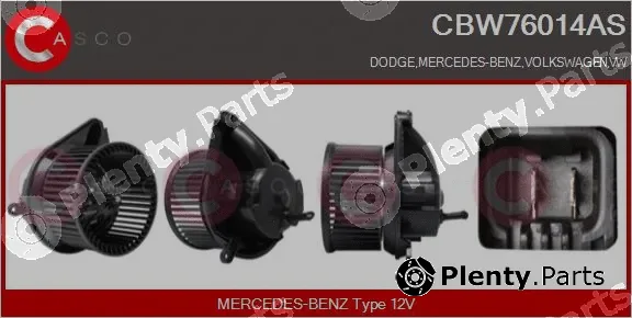 Casco CBW76014AS — Interior Blower