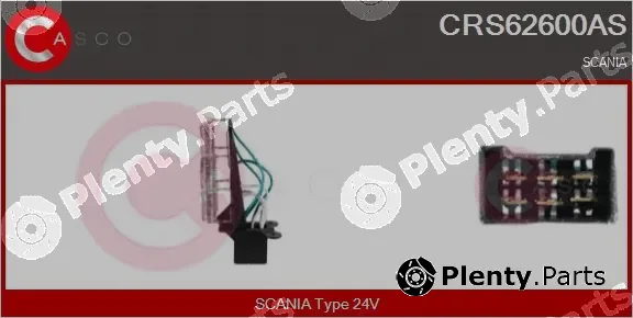Casco CRS62600AS — Resistor, interior blower