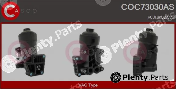 Casco COC73030AS — Oil Cooler, engine oil