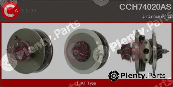 Casco CCH74020AS — Core assembly, turbocharger