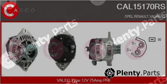 Casco CAL15170RS — Alternator