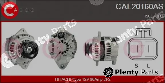Casco CAL20160AS — Alternator