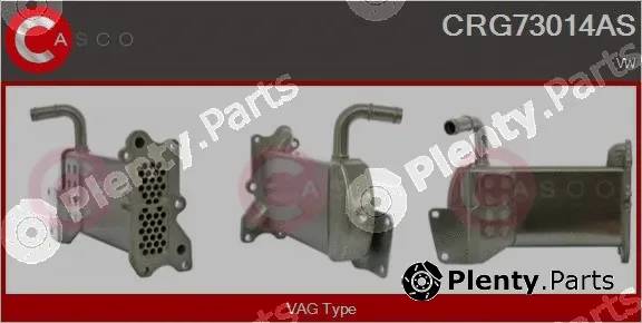 Casco CRG73014AS — Cooler, exhaust gas recirculation