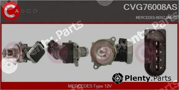 Casco CVG76008AS — EGR Valve