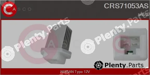 Casco CRS71053AS — Resistor, interior blower