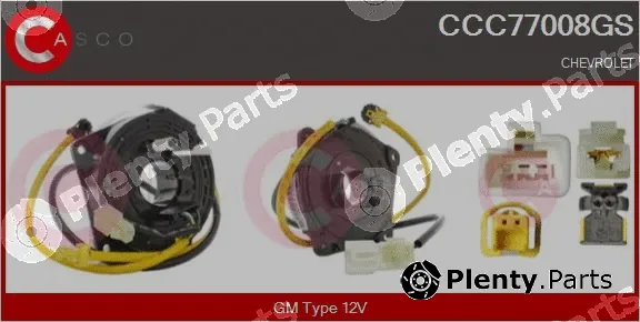 Casco CCC77008GS — Clockspring, airbag