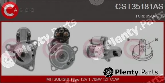 Casco CST35181AS — Starter