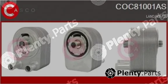 Casco COC81001AS — Oil Cooler, engine oil
