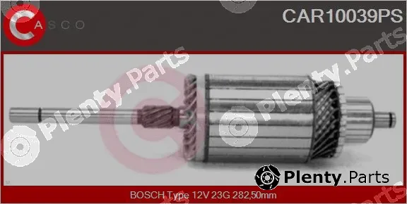 Casco CAR10039PS — Armature, starter