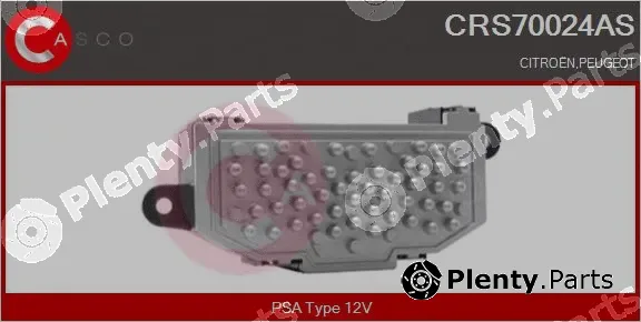 Casco CRS70024AS — Resistor, interior blower