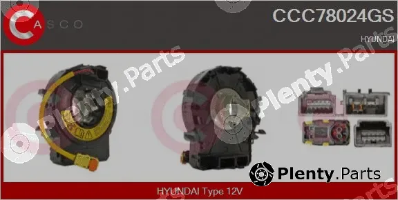 Casco CCC78024GS — Clockspring, airbag