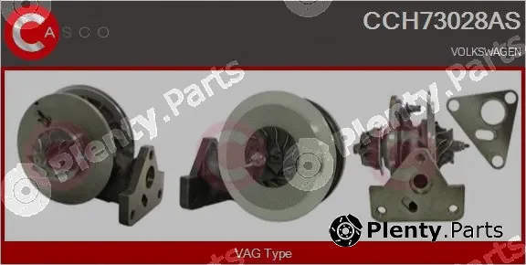 Casco CCH73028AS — Core assembly, turbocharger