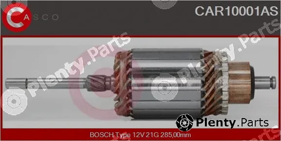 Casco CAR10001AS — Armature, starter