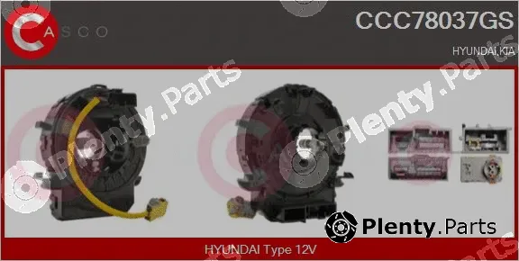 Casco CCC78037GS — Clockspring, airbag
