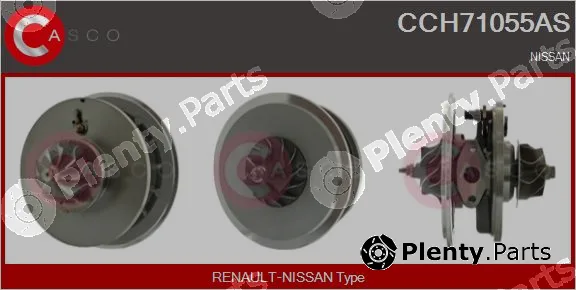 Casco CCH71055AS — Core assembly, turbocharger