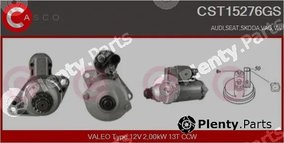 Casco CST15276GS — Starter