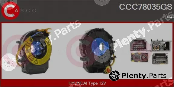 Casco CCC78035GS — Clockspring, airbag