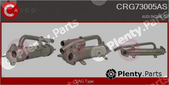 Casco CRG73005AS — Cooler, exhaust gas recirculation
