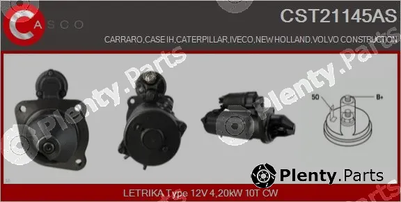 Casco CST21145AS — Starter