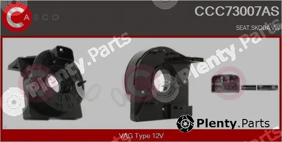 Casco CCC73007AS — Clockspring, airbag